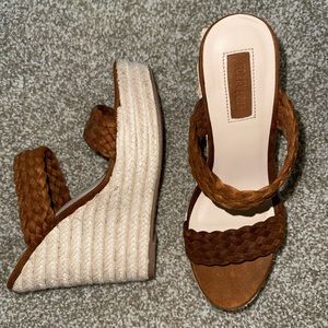 Platform wedge sandals